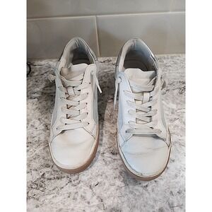 Dolce Vita Harryson Sneakers - White Leather -‎ Women's Size 7